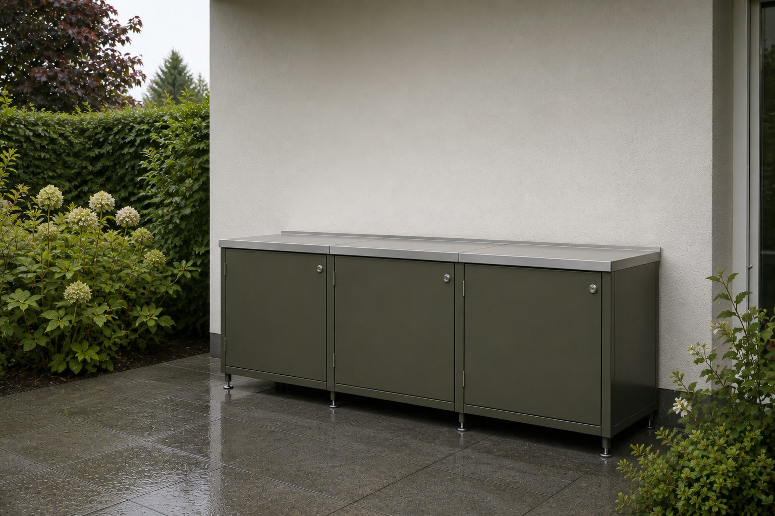 Einfache Outdoor-Arbeitskorpusse aus Metall